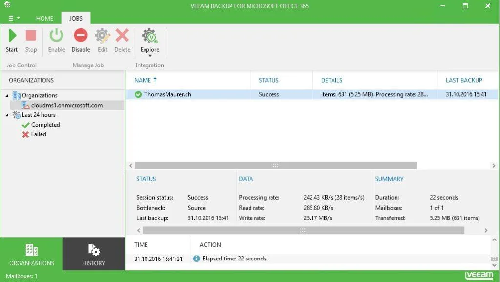 Veeam — Screenshots 5