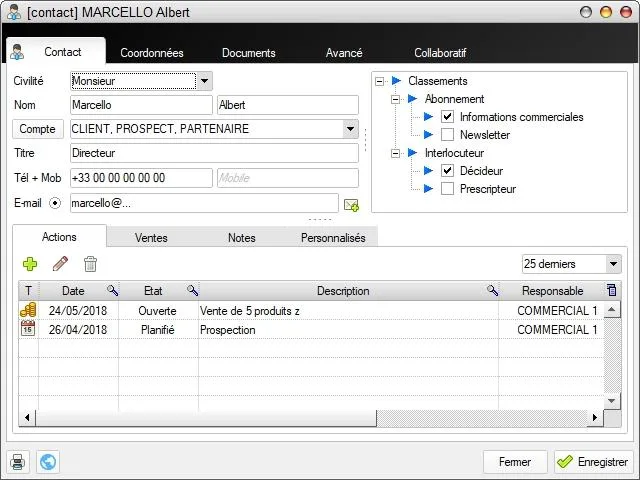 Tesuji CRM — Screenshots 1