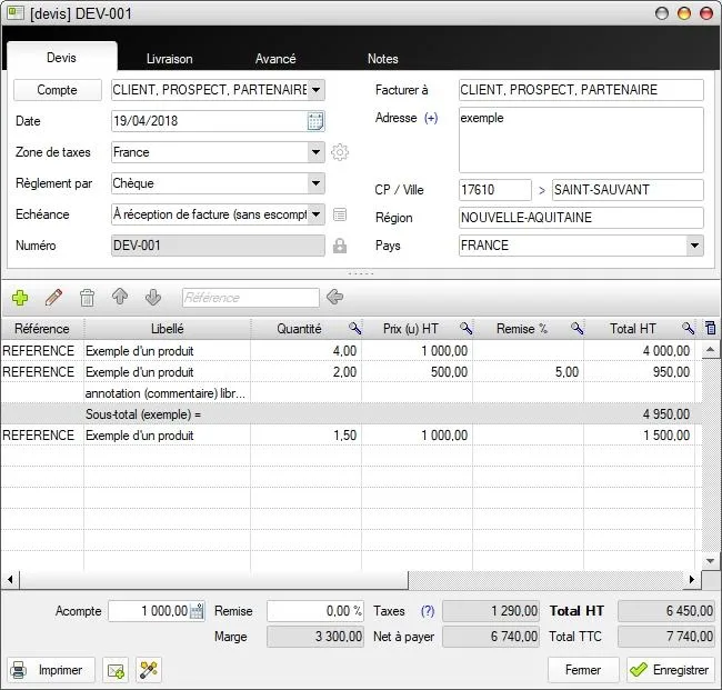 Tesuji CRM — Screenshots 5