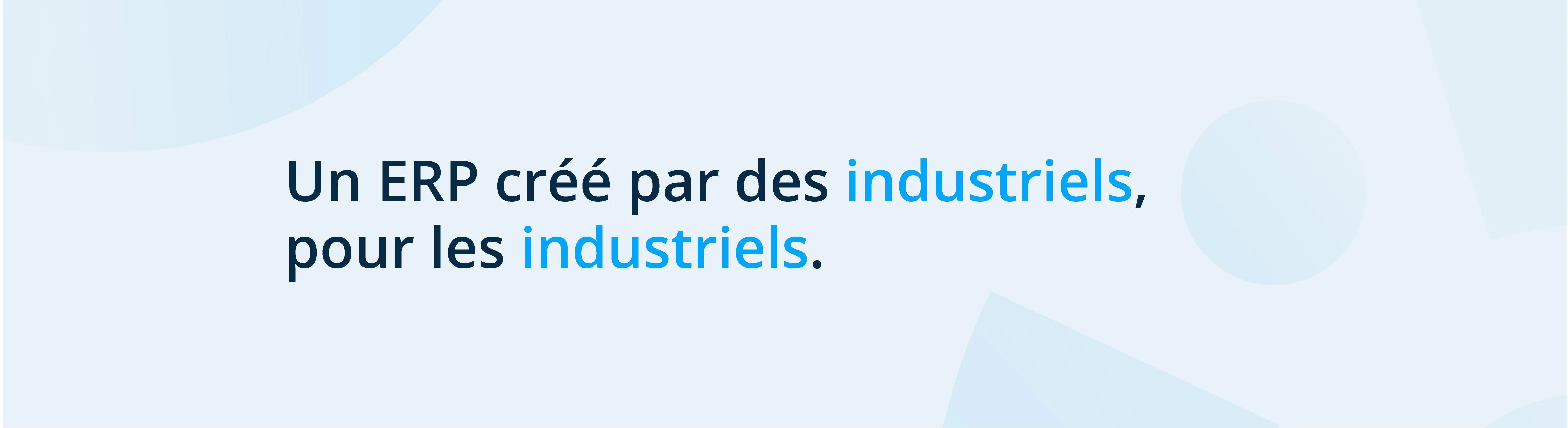 ERP Open-Prod — L'ERP complet pour l'industrie