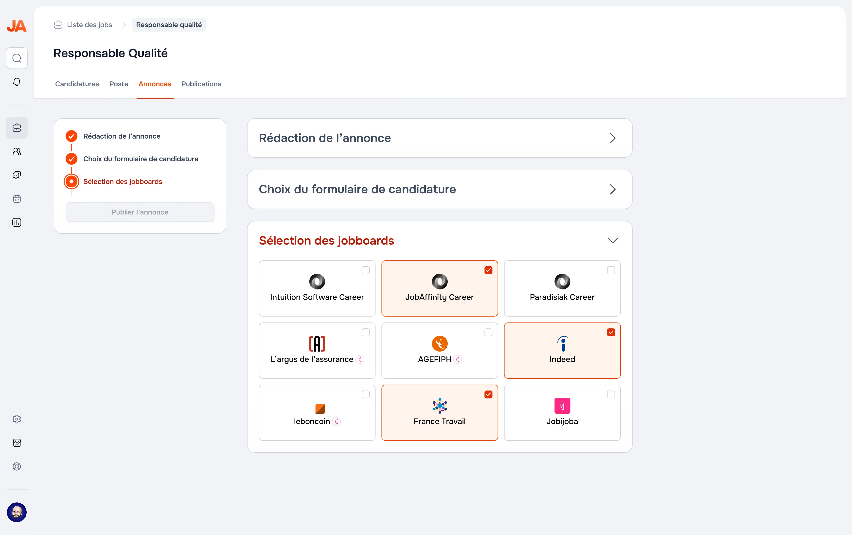 JobAffinity — Captures d'écran 4