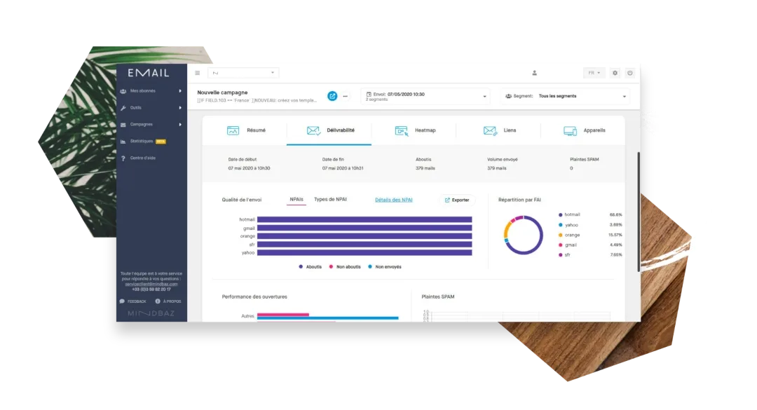 Mindbaz — The email platform that gets your messages to the inbox