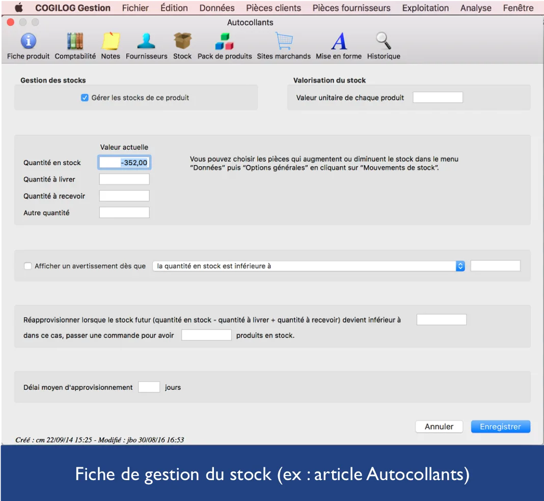 Cogilog Gestion — Screenshots 2
