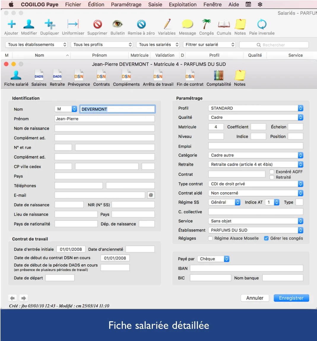 Cogilog Paye — Screenshots 3