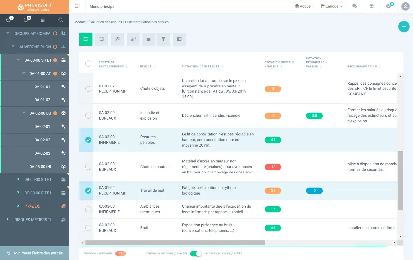Previsoft : module Document Unique
