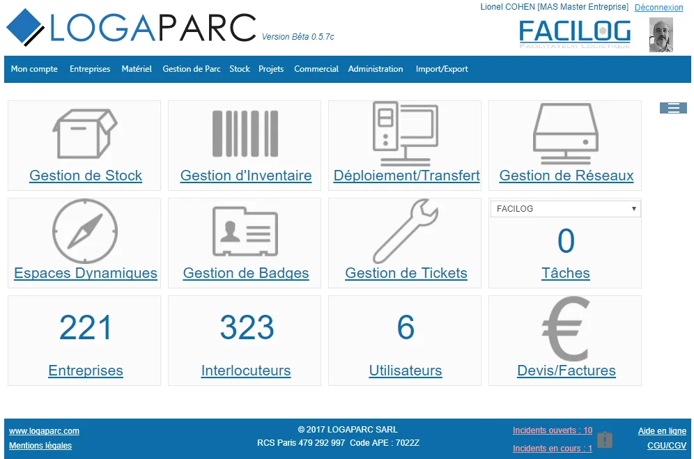 LOGAPARC — Screenshots 1