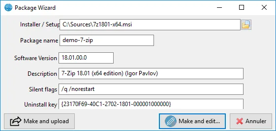 WAPT — Screenshots 2