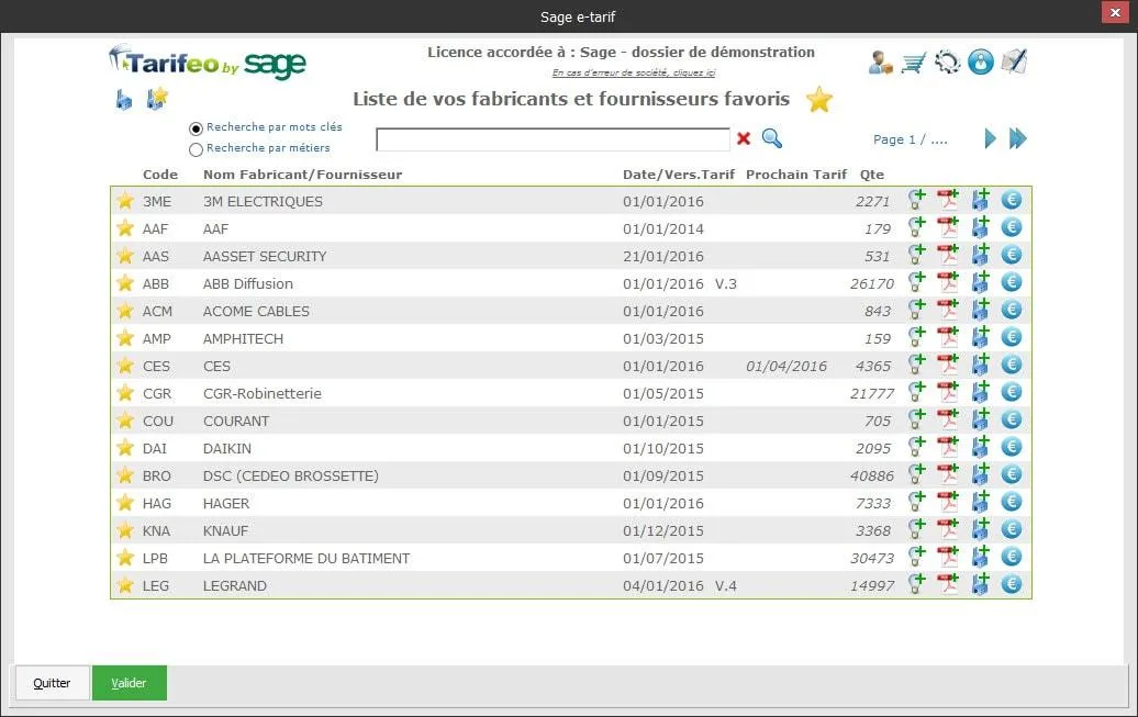 Sage Batigest Connect — Screenshots 2