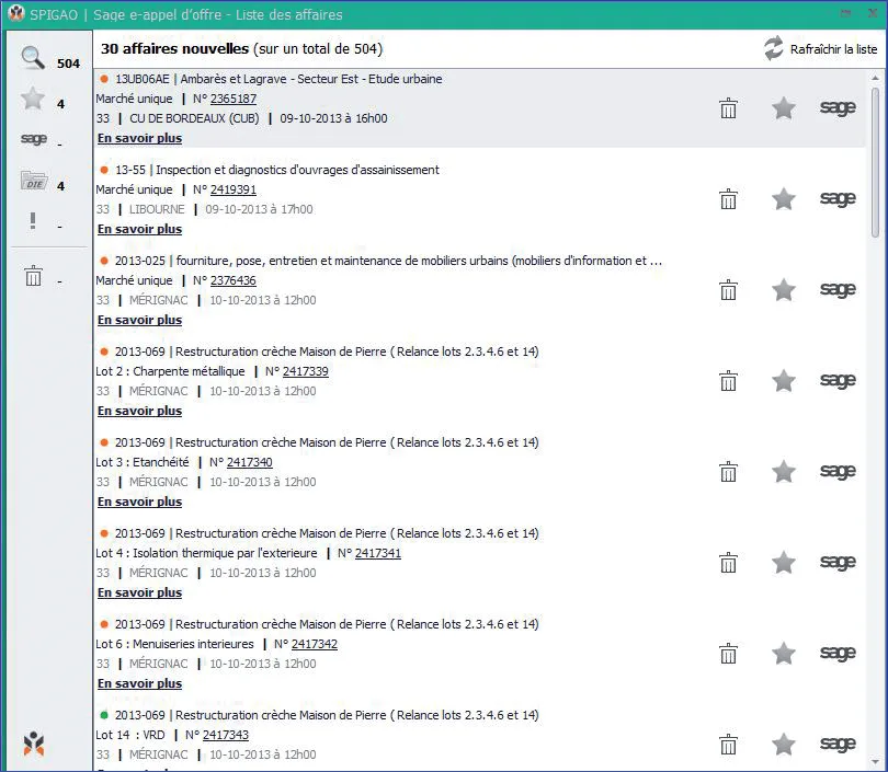 Sage Batigest Connect — Screenshots 3
