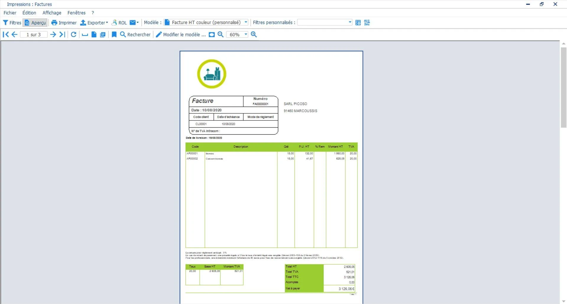 EBP Gestion Commerciale — Screenshots 2