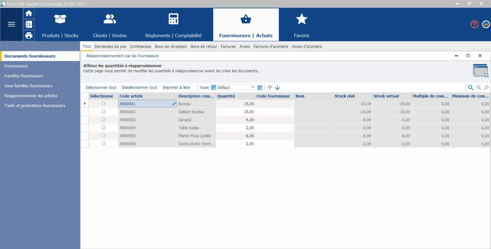 EBP Gestion Commerciale — Screenshots 4