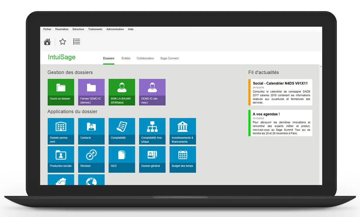 Sage Production Comptable Exp. — Screenshots 2
