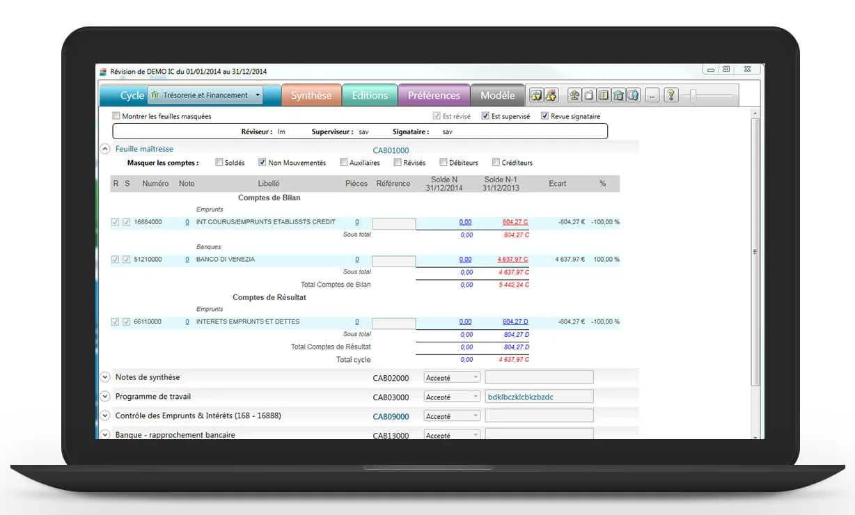 Sage Production Comptable Exp. — Screenshots 3