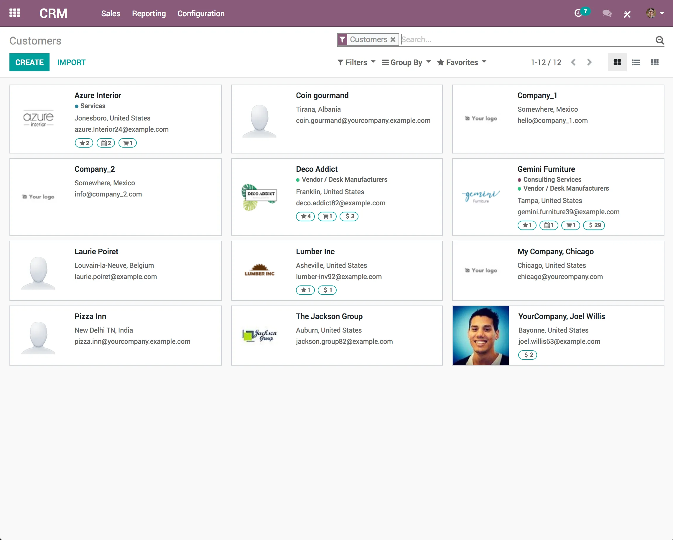Odoo CRM — Screenshots 4
