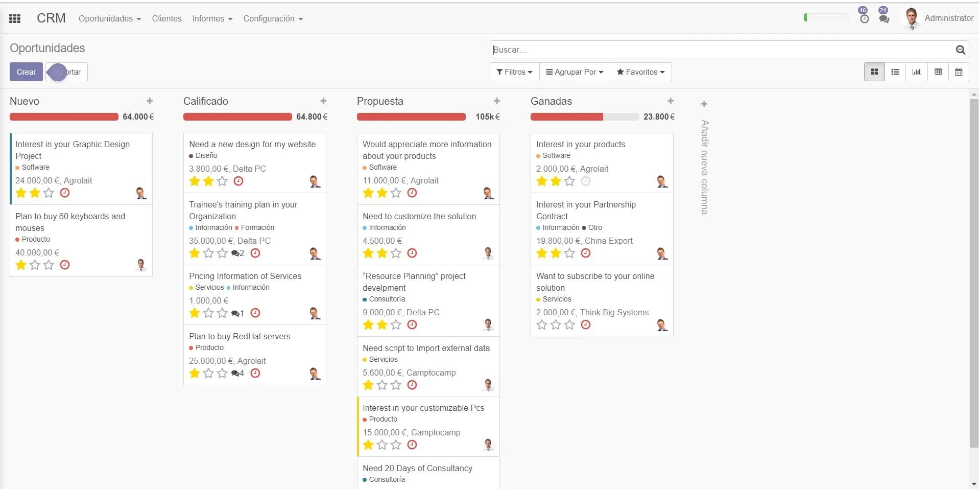Odoo CRM — Screenshots 6