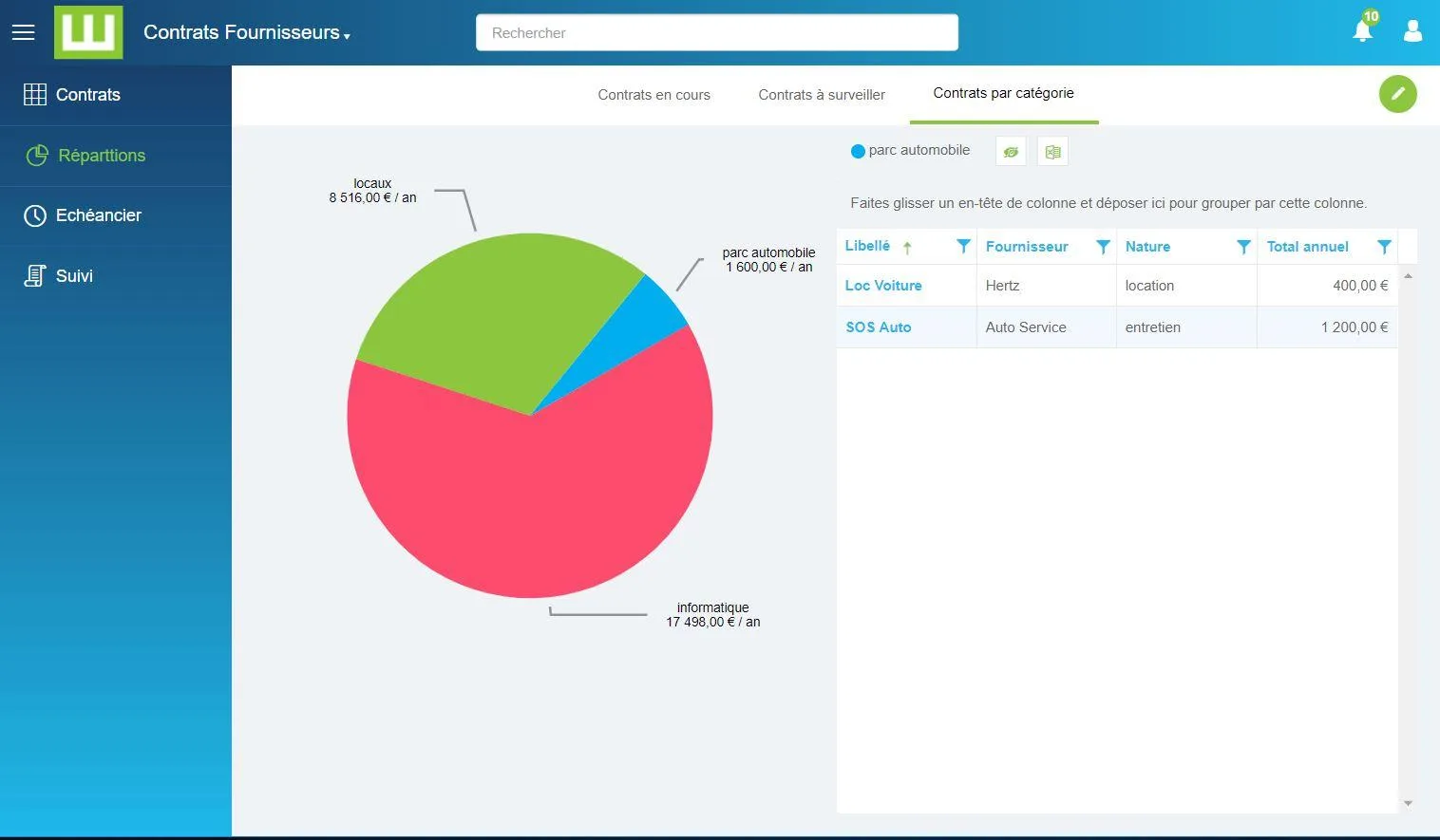 Workey Contract Management — Screenshots 1