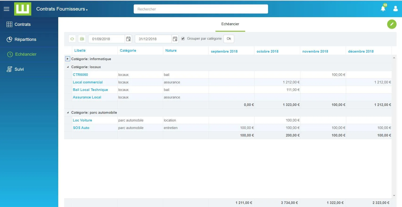 Workey Contract Management — Screenshots 2