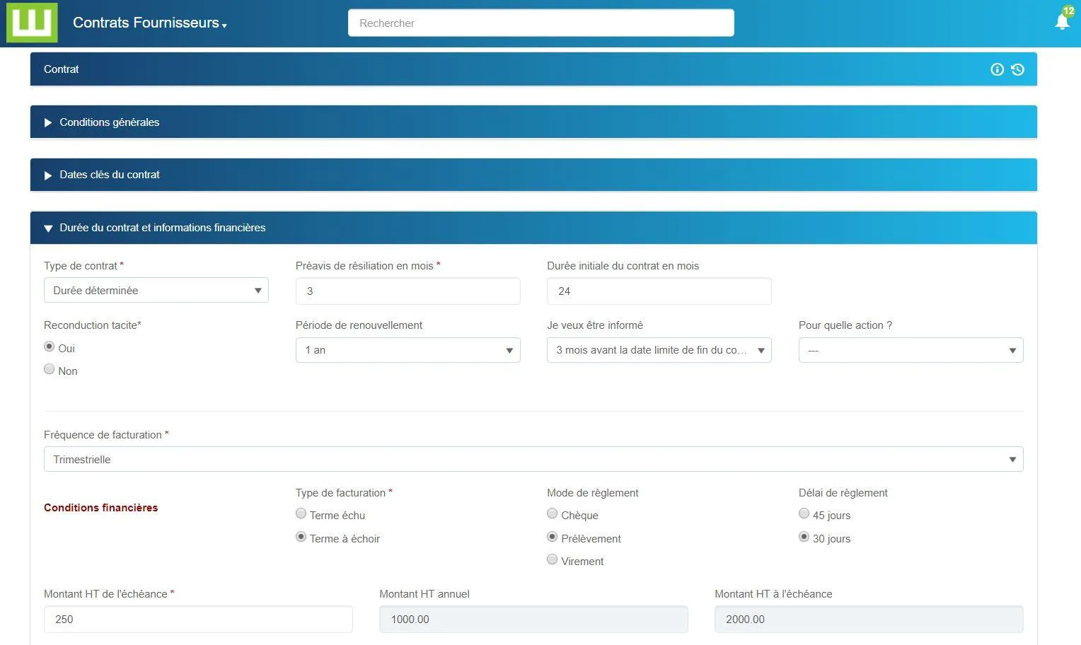 Workey Contract Management — Screenshots 3