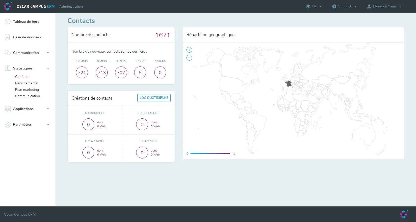 OSCAR CRM Enseignement Sup' — Screenshots 3