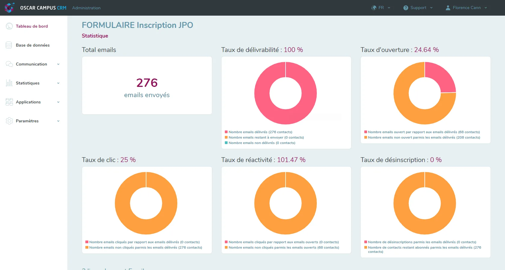 OSCAR CRM Enseignement Sup' — Screenshots 4