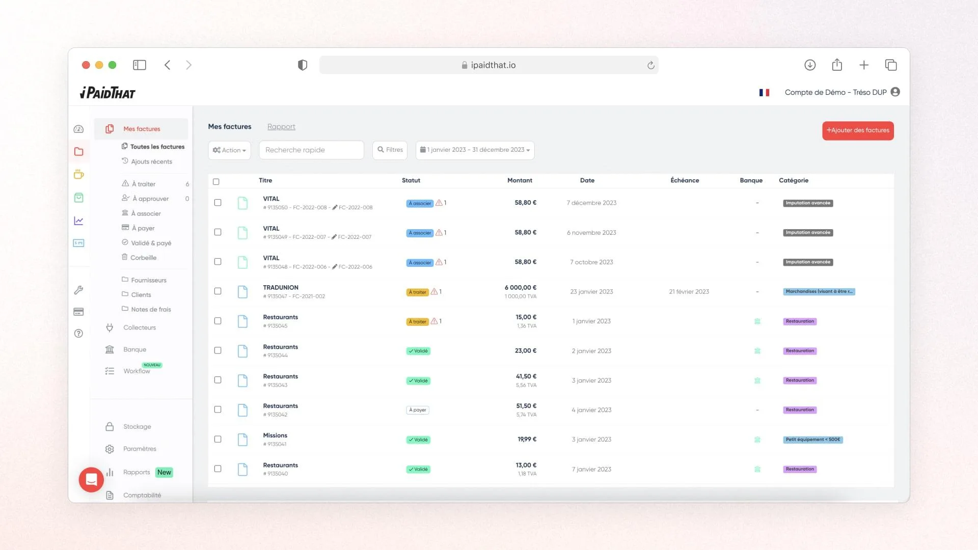 iPaidThat Expert-Comptable — Screenshots 3