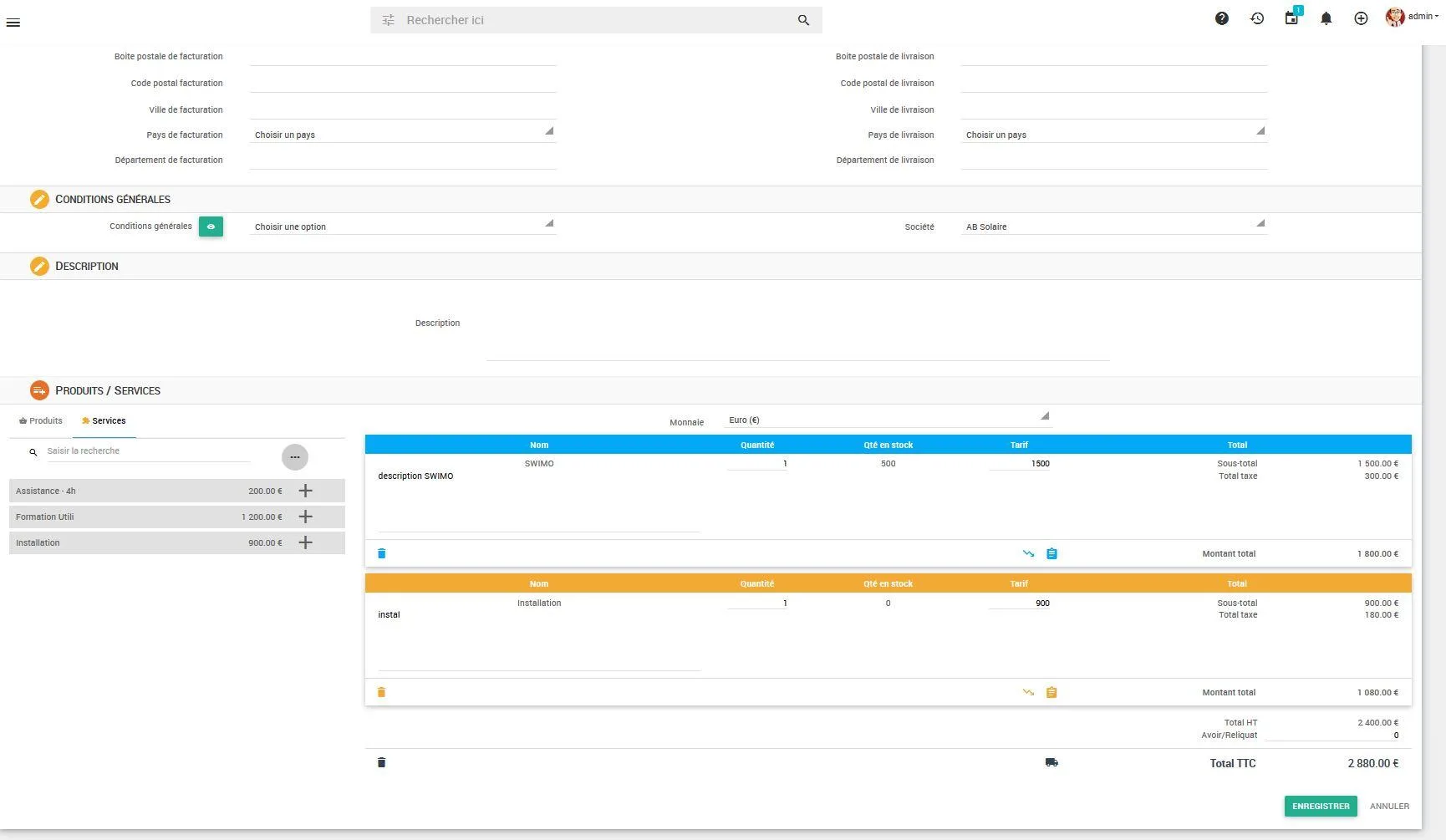 Initiative CRM — Screenshots 2