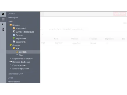 CEM XNet Gestion Franchisés — Screenshots 1