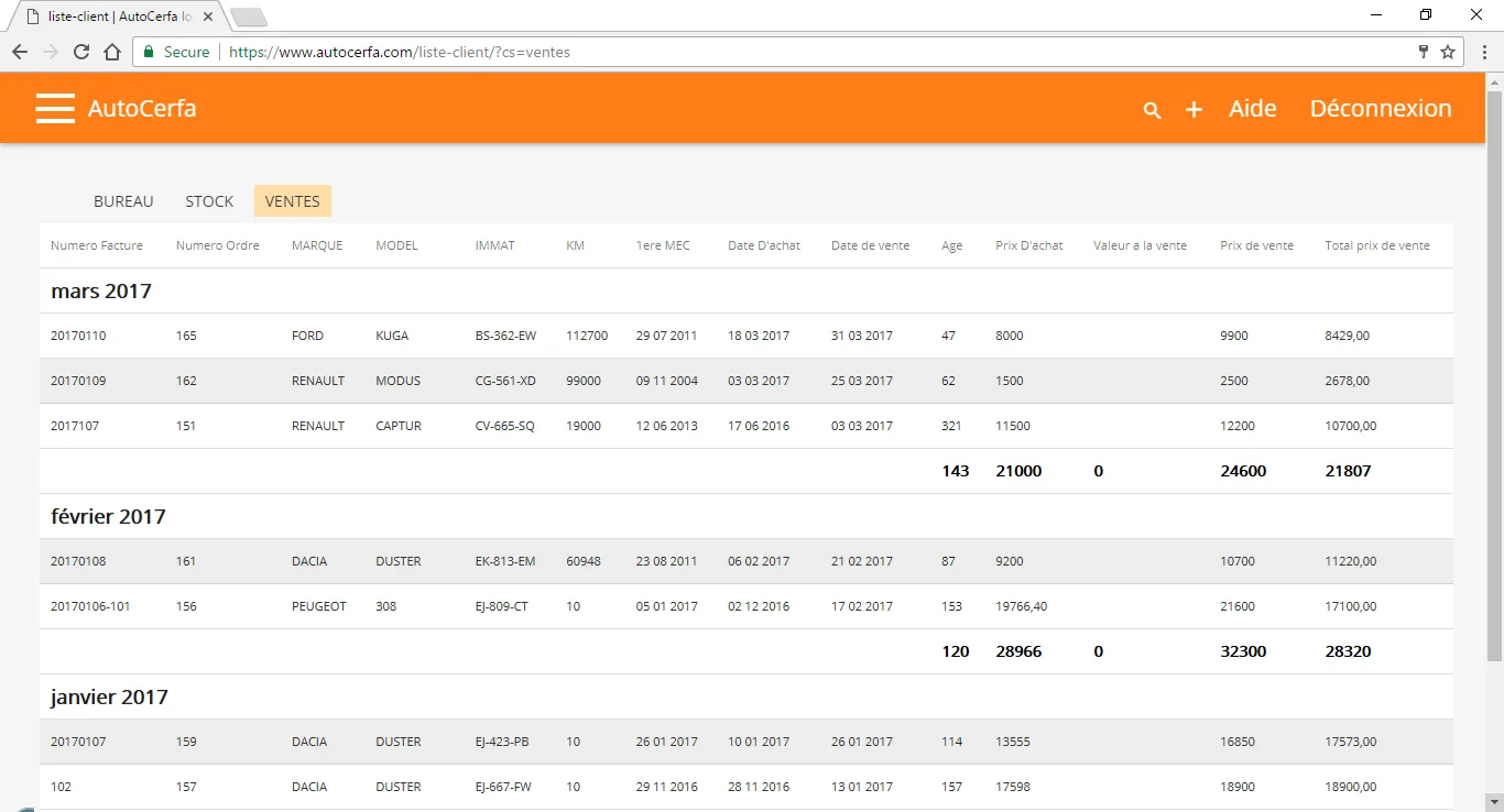 Autocerfa — Screenshots 1