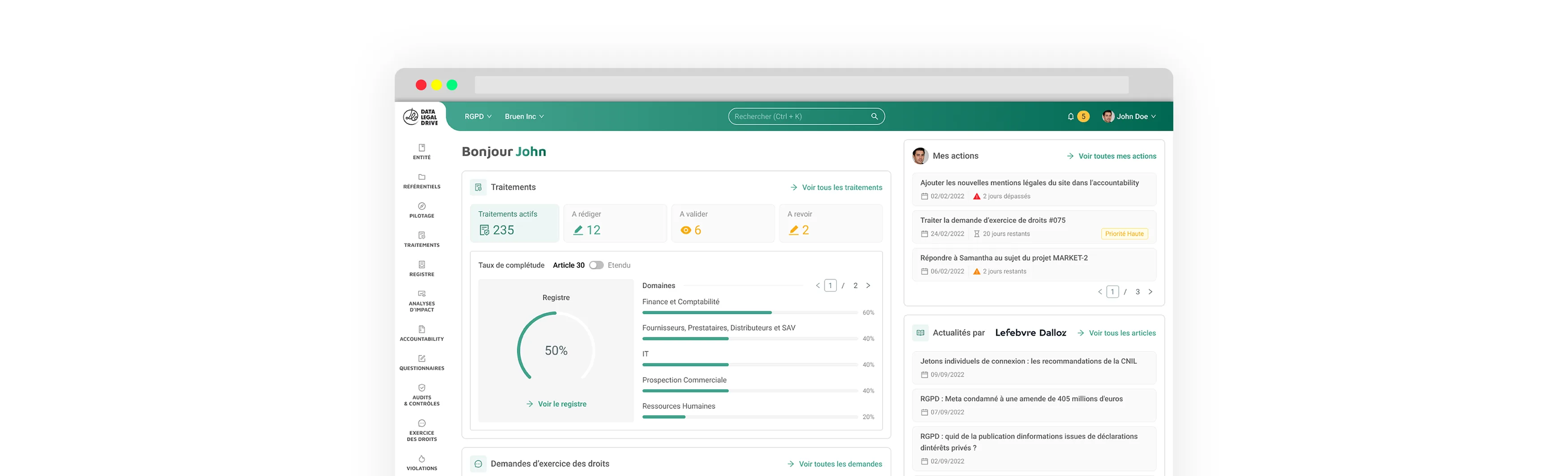 Data Legal Drive EQS Group — Streamlined Compliance Management Software Solution