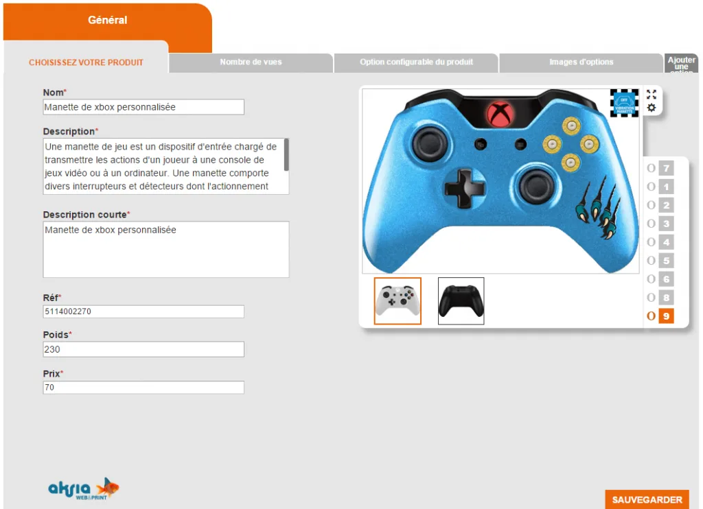 Predesire configurateur — Screenshots 6