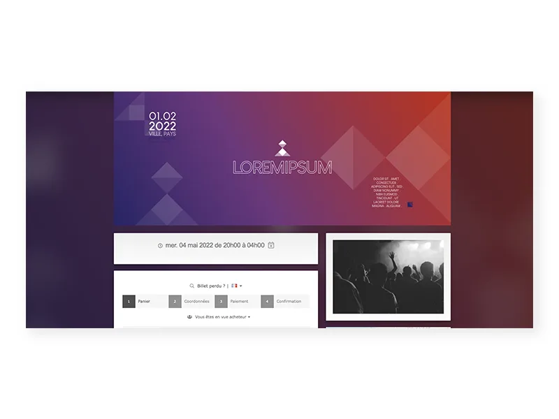 Billetweb — Screenshots 3