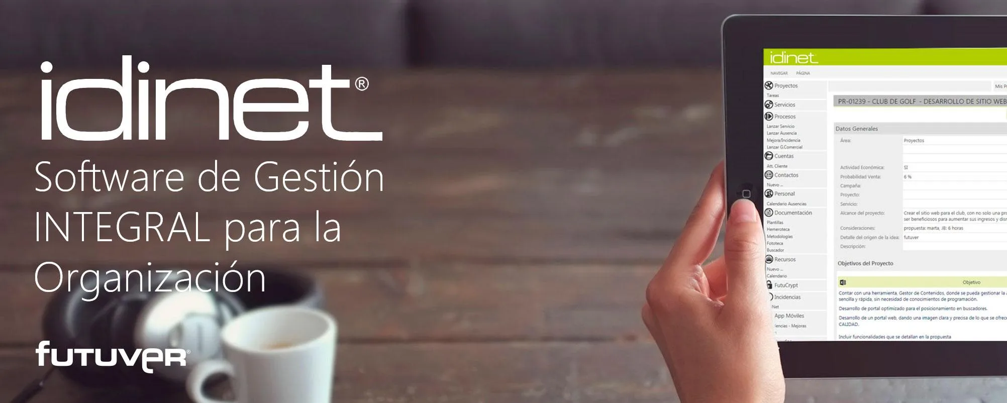 IDINET — Software de Gestión Integral de Proyectos e I+D+i