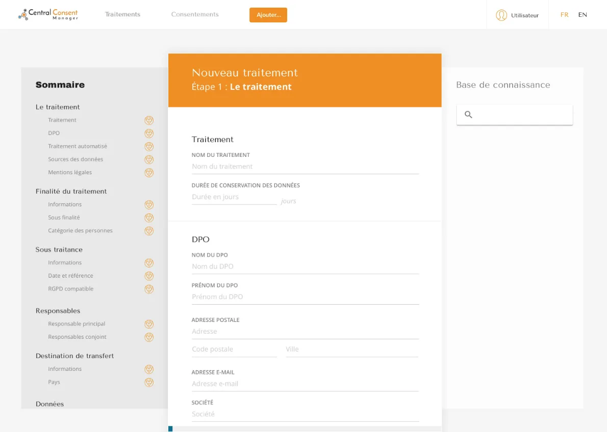 Central Consent Manager — Screenshots 1