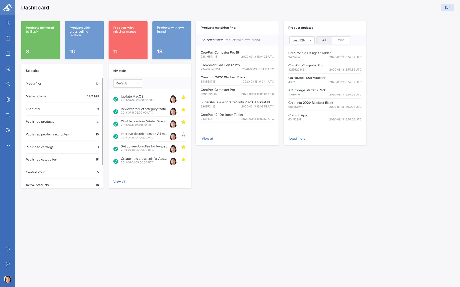 Bluestone PIM — Screenshots 1