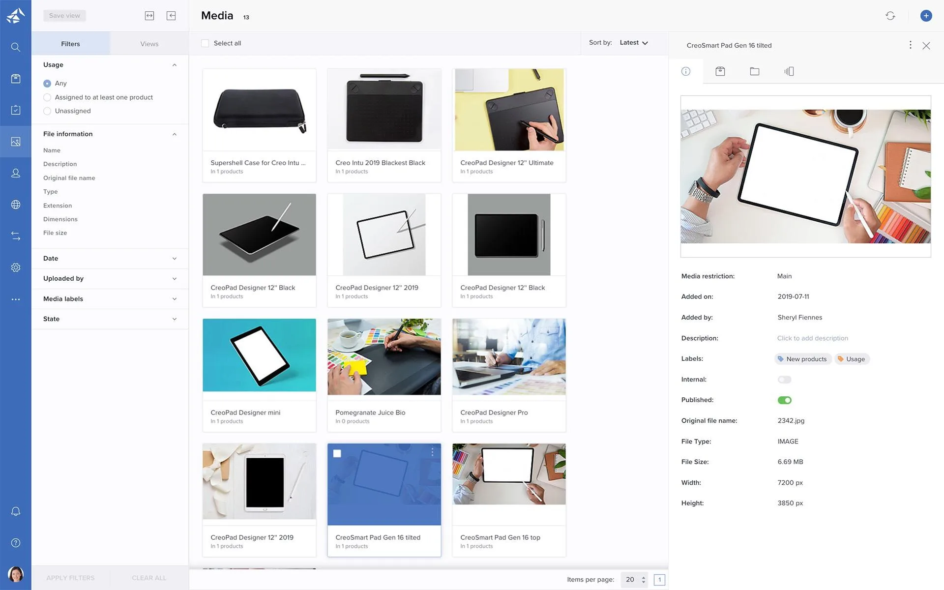 Bluestone PIM — Screenshots 3