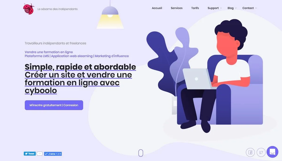 Cyboolo — Start your eLearning business for the modern web