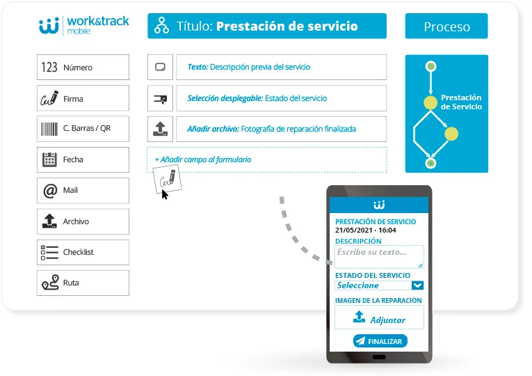Work&Track Mobile — Screenshots 1
