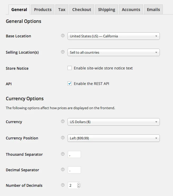 WooCommerce — Screenshots 1