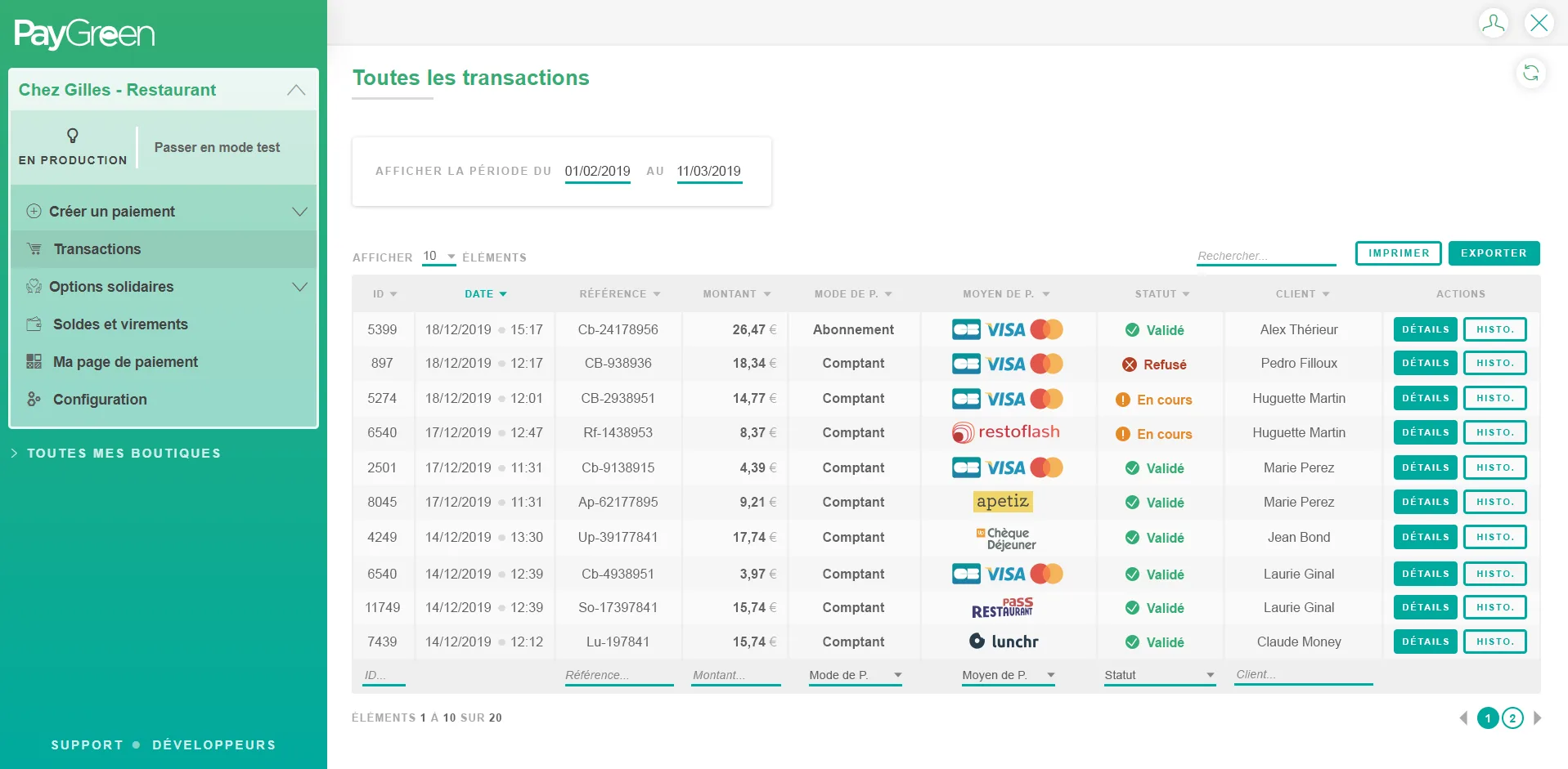 PayGreen — Screenshots 1