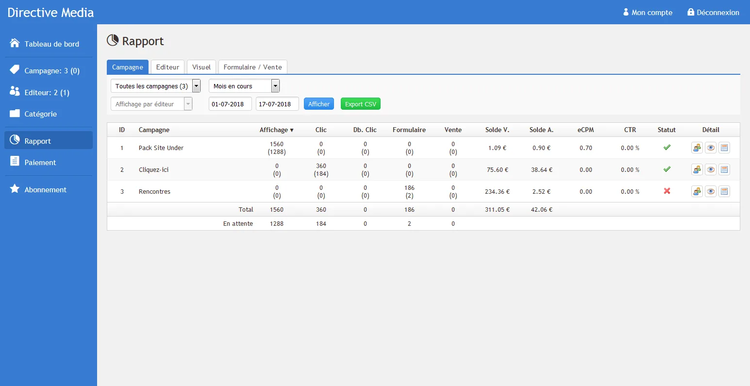 adVibe.net — Screenshots 4