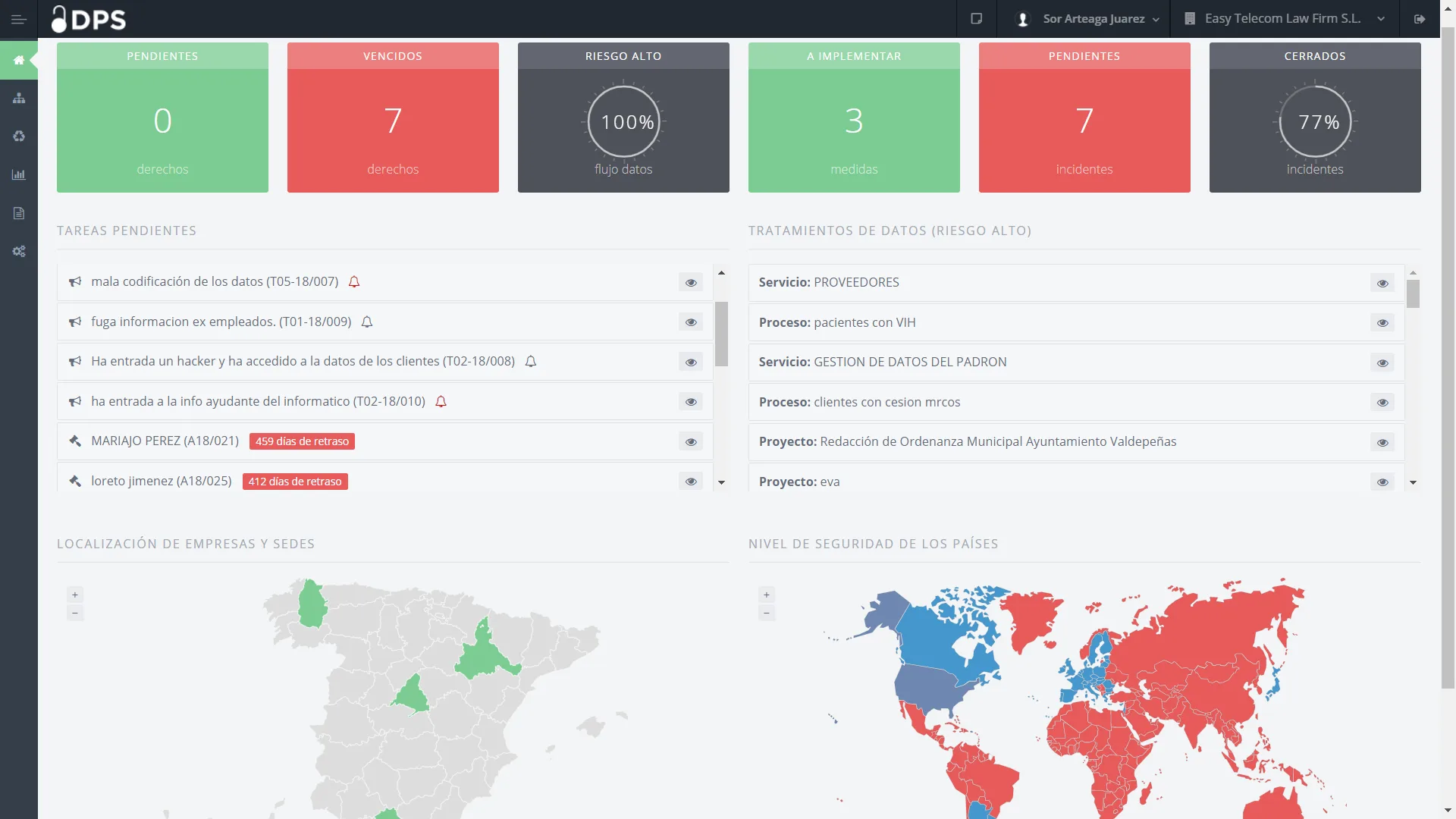 Data Privacy Solution — Screenshots 1