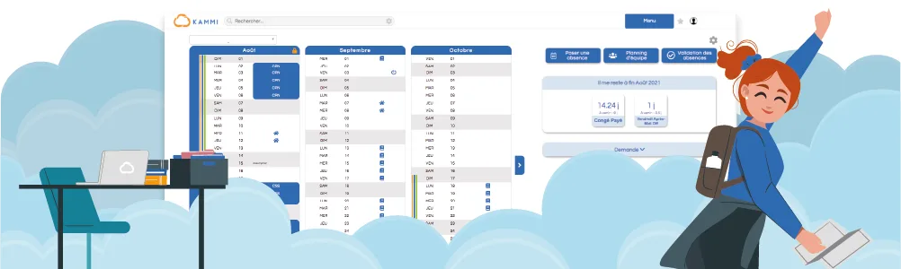 KAMMI Congés et Absences — Efficient Leave Management for Your Business Needs