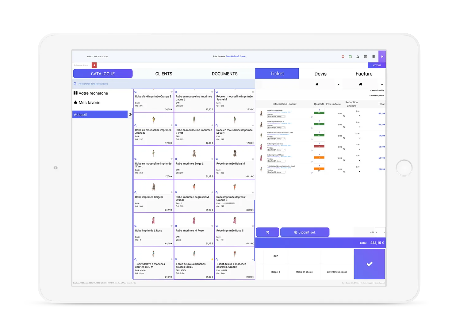 SORA CAISSE POS — Screenshots 2