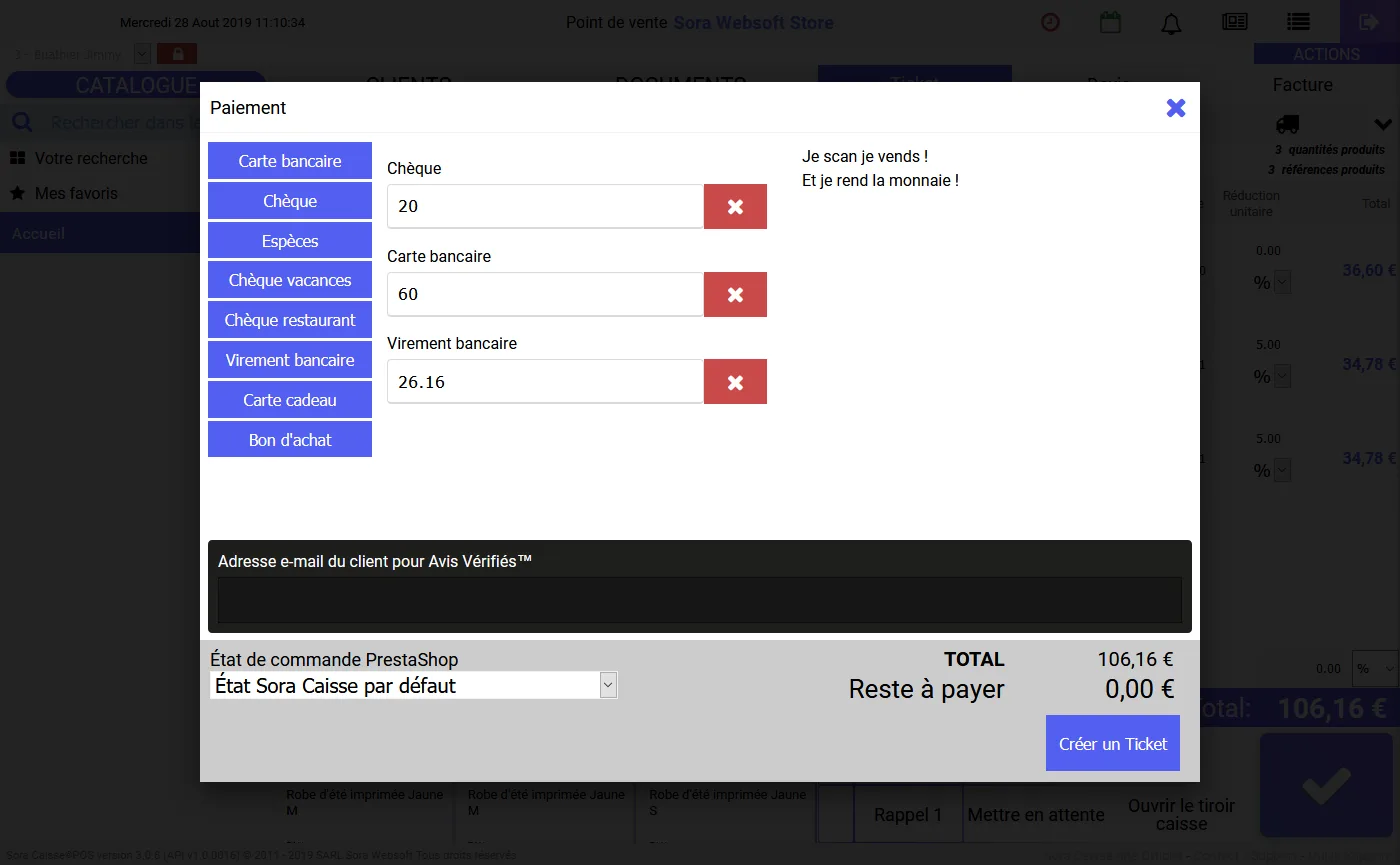 SORA CAISSE POS — Screenshots 6