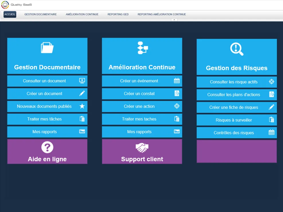 Quality SaaS — Screenshots 1