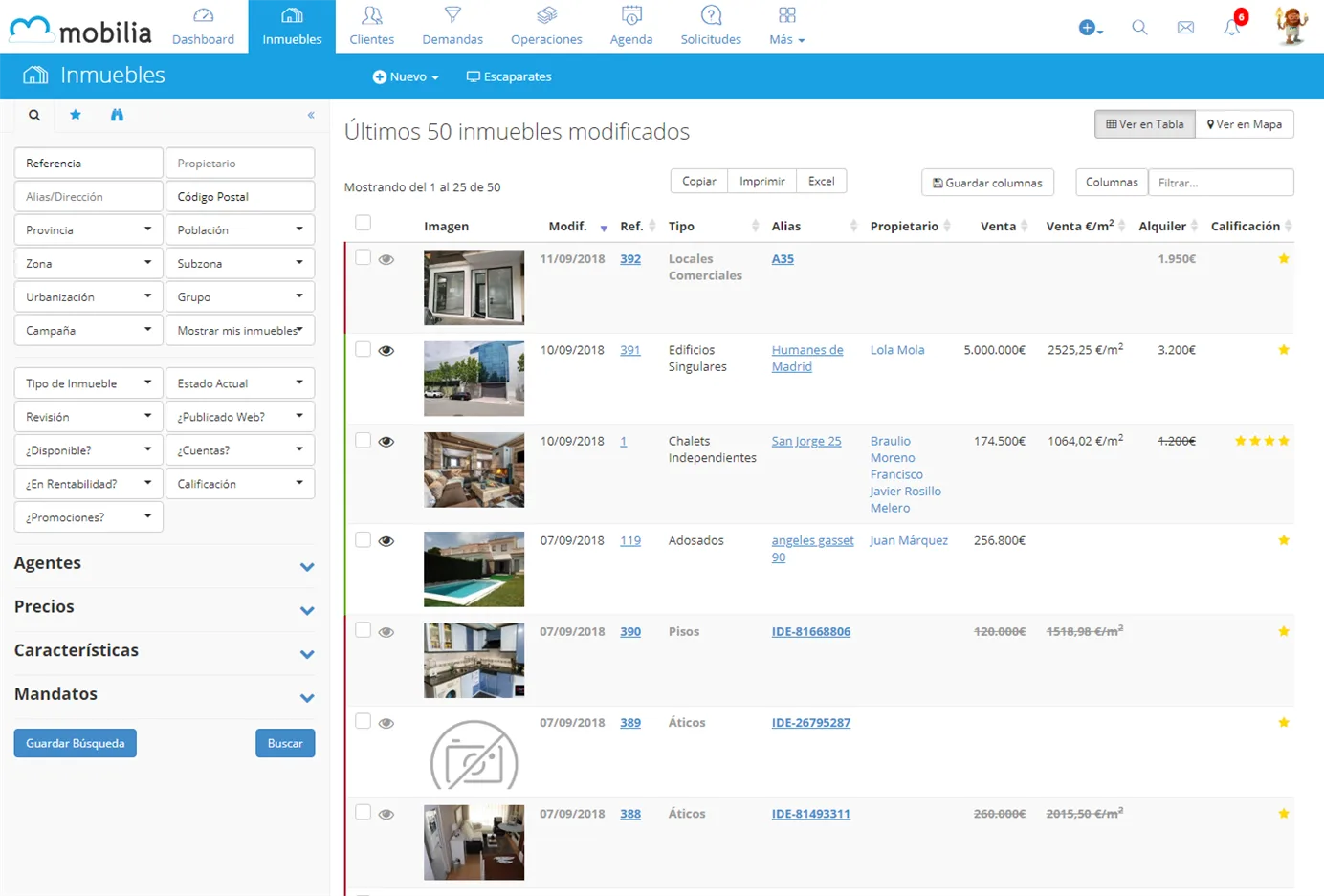 Mobilia Gestión CRM — Screenshots 2