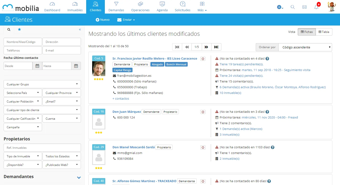 Mobilia Gestión CRM — Screenshots 4