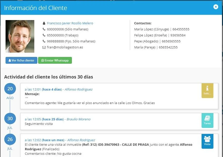 Mobilia Gestión CRM — Screenshots 6