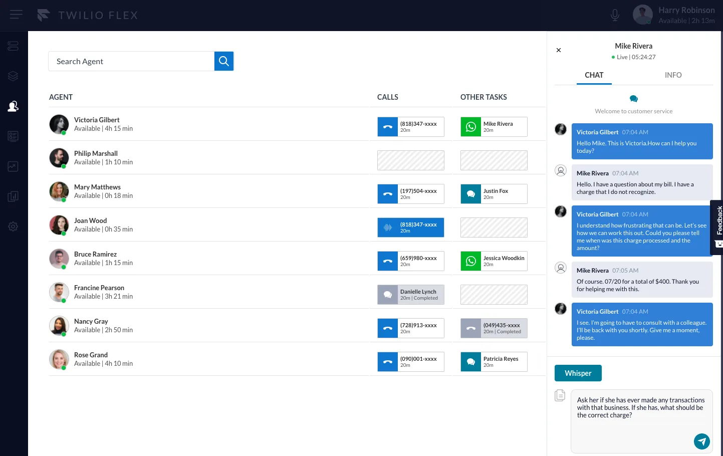 Twilio Flex — Screenshots 4