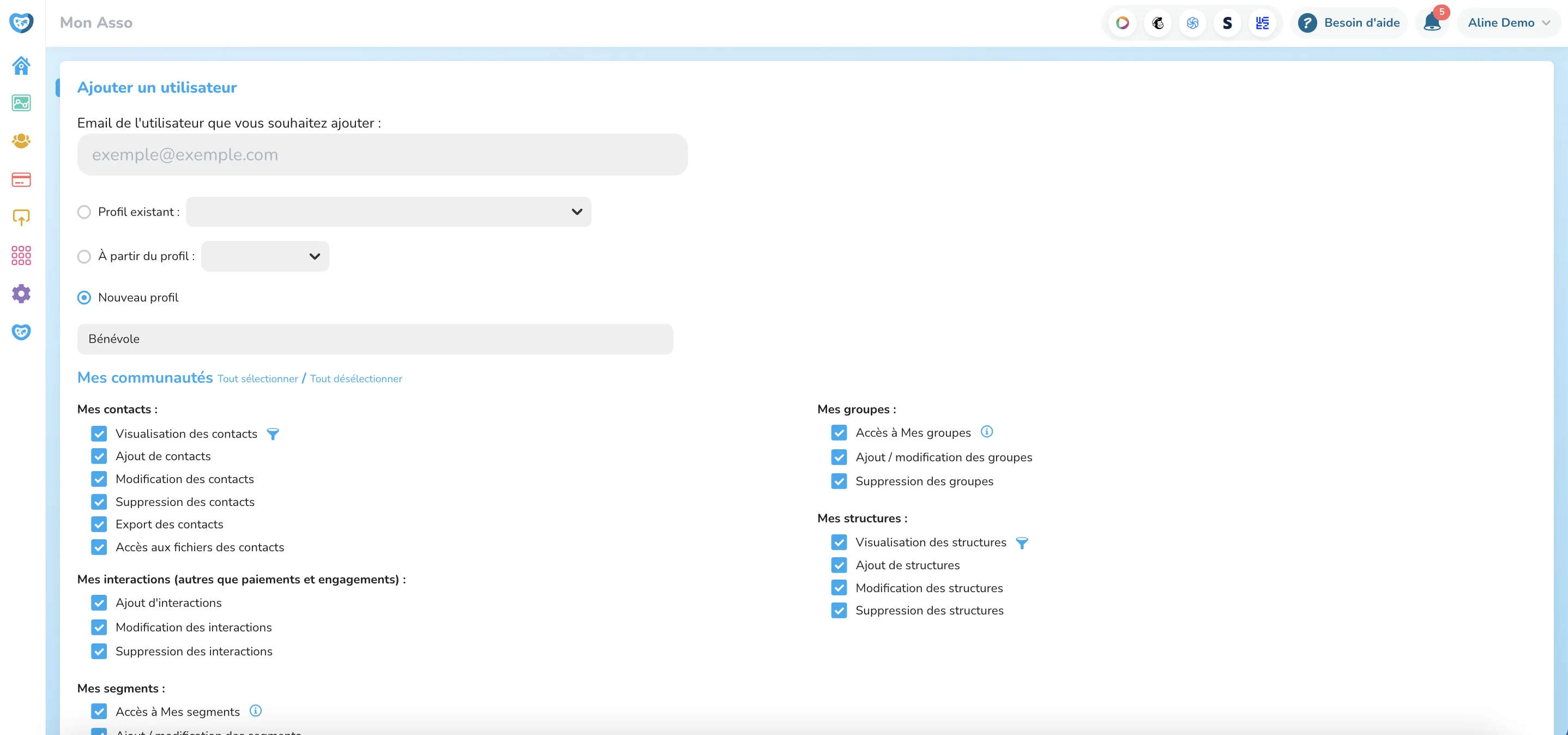 OHME CRM — Captures d'écran 2